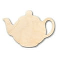 thumbnail image 1 of Unfinished Wood Teapot Shape - Kitchen - Craft - up to 46" DIY 18" / 3/4", 1 of 3