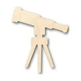 thumbnail image 1 of Unfinished Wood Telescope Shape - Kid's Room - Solar System - Planet - Space - Craft - up to 46" DIY 24" / 1/2", 1 of 3