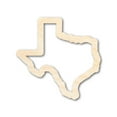 thumbnail image 1 of Unfinished Wood Texas Outline Shape | DIY Craft Cutout 20" / 1/8", 1 of 3