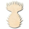 thumbnail image 1 of Unfinished Wood Thistle Shape - Spring - Flower - Craft - up to 46" DIY 12" / 3/4", 1 of 3
