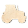 thumbnail image 1 of Unfinished Wood Tractor Shape - Farm - Craft - up to 46" DIY 10" / 1/8", 1 of 3
