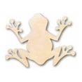 thumbnail image 1 of Unfinished Wood Tree Frog Silhouette - Craft- up to 46" DIY 24" / 1/4", 1 of 3