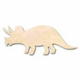 thumbnail image 1 of Unfinished Wood Triceratops Shape - Jurassic Park - Dinosaur - Craft - up to 46" DIY 4" / 1/4", 1 of 3