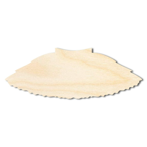 Unfinished Wood Tutu Shape - Craft - up to 46" DIY 18" / 3/4"