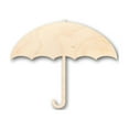 thumbnail image 1 of Unfinished Wood Umbrella Shape - Rain - Craft - up to 24" DIY 46" / 3/4", 1 of 3