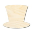 thumbnail image 1 of Unfinished Wood Uncle Sam Hat Shape | DIY Craft Cutout | up to 46" DIY 36" / 1/2", 1 of 3