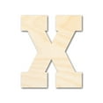 thumbnail image 1 of Unfinished Wood Varsity Team Font - X Shape 18" / 1/4", 1 of 3