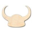 thumbnail image 1 of Unfinished Wood Viking Hat Shape - Football - History - Craft - up to 46" DIY 5" / 1/4", 1 of 3