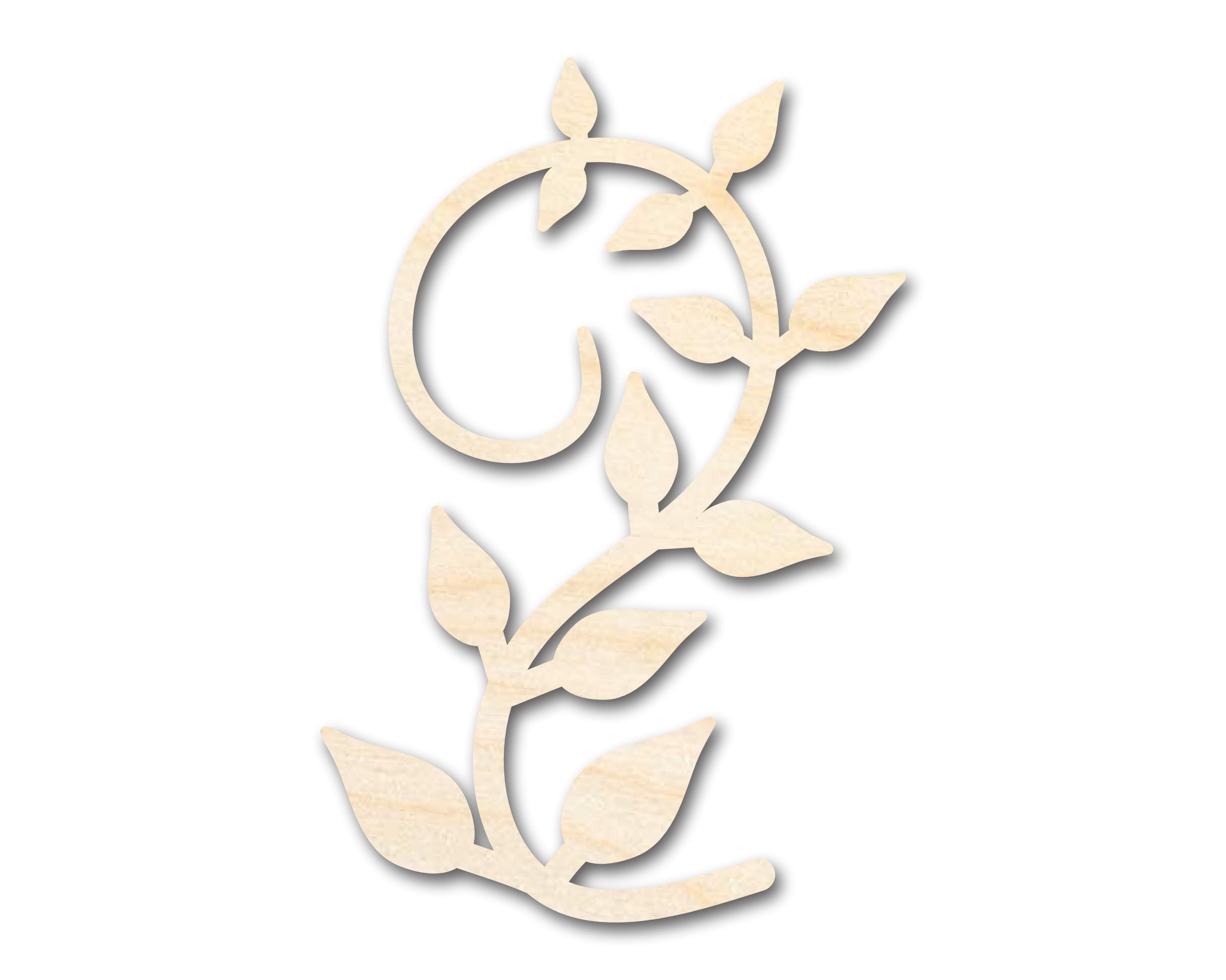 Unfinished Wood Vine Shape - Plant Craft - up to 46