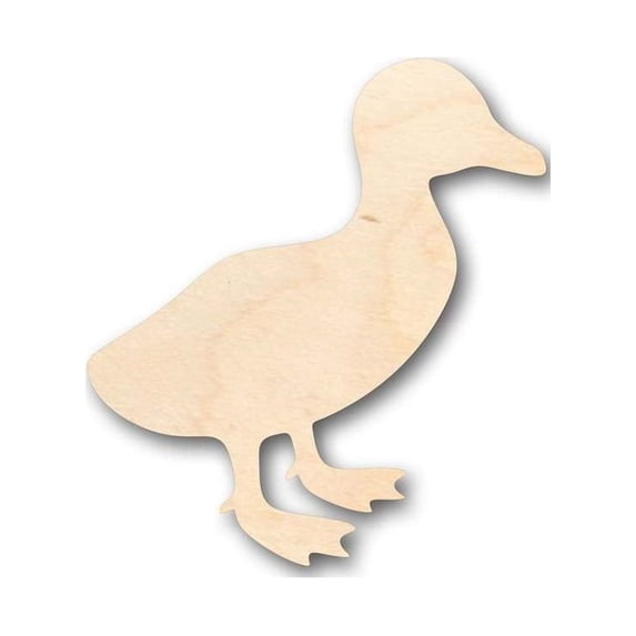 Unfinished Wood Walking Duck Shape - Animal - Wildlife - Craft - up to 46" DIY 18" / 1"