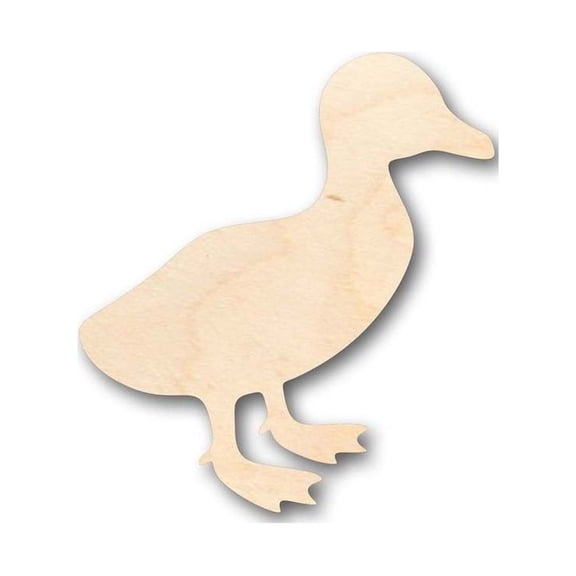 Unfinished Wood Walking Duck Shape - Animal - Wildlife - Craft - up to 46" DIY 5" / 1/8"