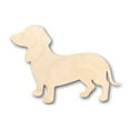 thumbnail image 1 of Unfinished Wood Wiener Dog - Dachshund Puppy Shape - Animal - Pet - Craft - up to 46" DIY 8" / 1/8", 1 of 3