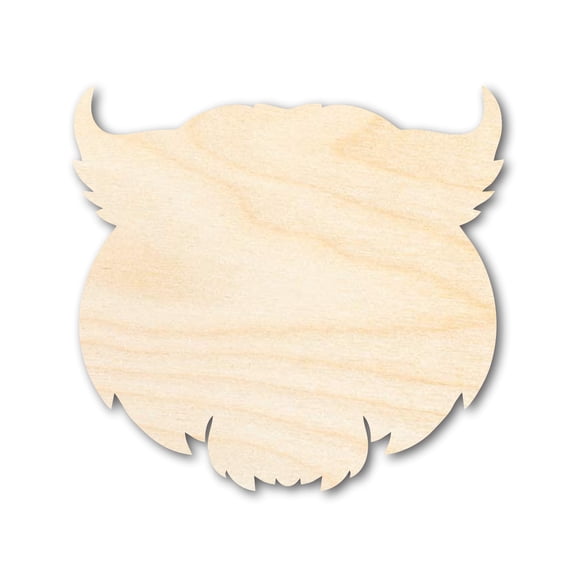 Unfinished Wood Wildcat Mascot Shape 33" / 1/2"