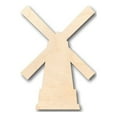 thumbnail image 1 of Unfinished Wood Windmill Shape - Dutch - Farm - Garden - Craft - up to 46" DIY 20" / 1/4", 1 of 3