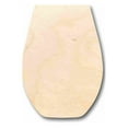 thumbnail image 1 of Unfinished Wood Wine Glass Silhouette - Craft- up to 46" DIY 4" / 1/8", 1 of 3