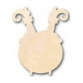 thumbnail image 1 of Unfinished Wood Witch Legs Out of Cauldron Silhouette - Craft- up to 46" DIY 14" / 1/2", 1 of 3