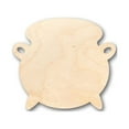 thumbnail image 1 of Unfinished Wood Witches Cauldron Shape - Halloween - Craft - up to 46" DIY 4" / 1/8", 1 of 4