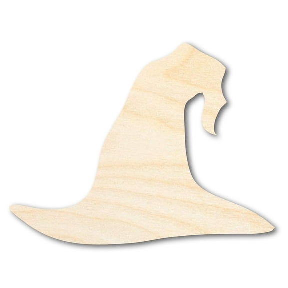 Unfinished Wood Wizard Hat Shape - Craft - up to 46" 16" / 1/4"