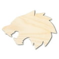 thumbnail image 1 of Unfinished Wood Wolf Mascot Shape 24" / 1/4", 1 of 3