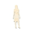 thumbnail image 1 of Unfinished Wood Woman Shape - Craft - up to 46" DIY 20" / 1", 1 of 3