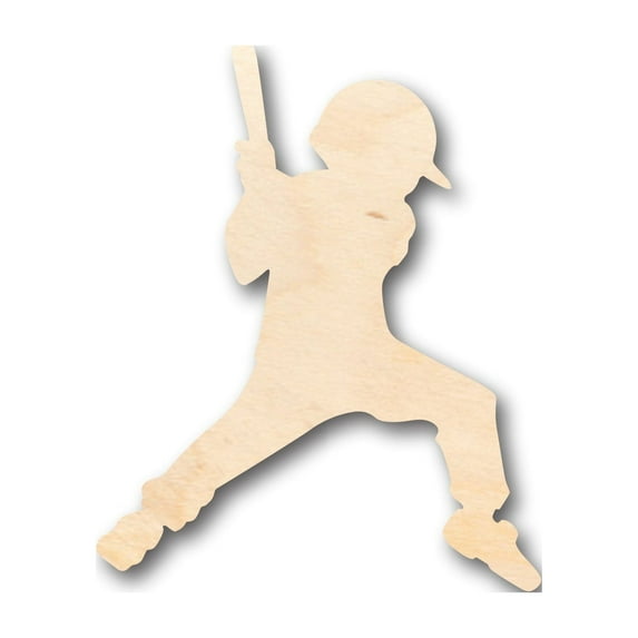 Unfinished Wood Youth Baseball Shape - Craft - up to 46" DIY 42" / 1"