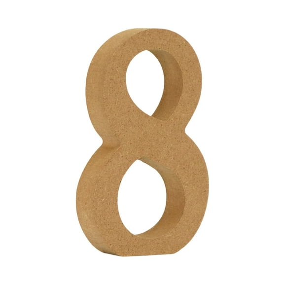 Unfinished Wooden Alphabet Letters for Wall and Standing Sign Board Craft Projects Home Party Wedding Birthday Decoration