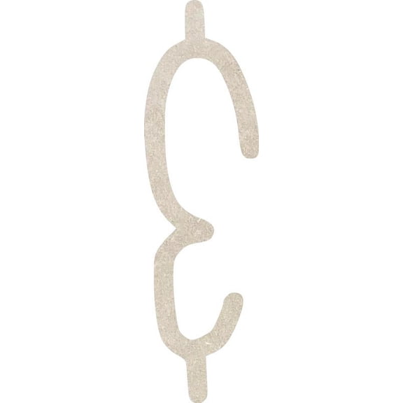 Unfinished Wooden Craft Letter &, Blank Wood 10'' Tall DIY A-Z Letter, Northwood Font