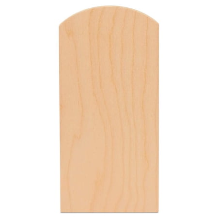 Unfinished Wooden Tombstone 24 Inch Tall by 16 Inch Wide Bag of 2 Large Wooden Headstone Cut Out Shapes Halloween Decor by Woodpeckers
