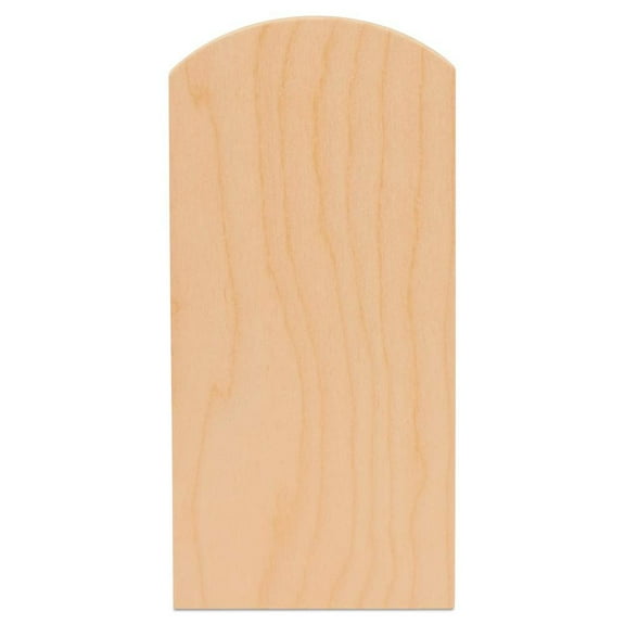 Unfinished Wooden Tombstone 24 Inch Tall by 16 Inch Wide Bag of 2 Large Wooden Headstone Cut Out Shapes Halloween Decor by Woodpeckers