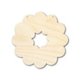 thumbnail image 1 of Unfinished Wreath Door Hanger | DIY Craft Cutout | Door Hanger 24" / 1/4", 1 of 3