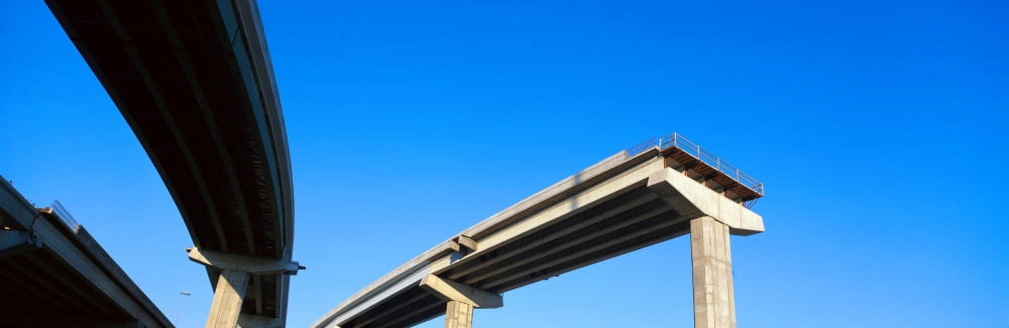 Unfinished freeway ramp Canvas Art - Panoramic Images (27 x 9)