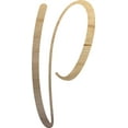 thumbnail image 1 of Unfinshed Wooden Craft Letter P, Blank Wood 5'' Tall Alphabet A-Z Letter, Buttey Honey Font, 1 of 5