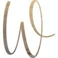 thumbnail image 1 of Unfinshed Wooden Craft Letter W, Blank Wood 6'' Tall Alphabet A-Z Letter, Buttey Honey Font, 1 of 5