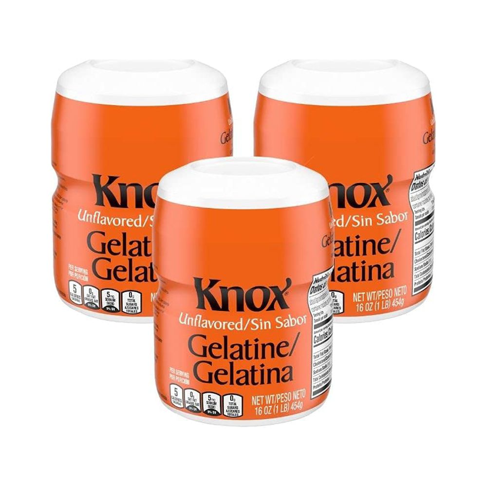 Unflavored Gelatine 16 oz. Canister (Pack of 3) - Walmart.com