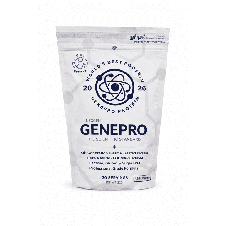best protein powder for glp 1 Genepro Protein Powder Unflavored Lactose-Free Gluten-Free 1 Count