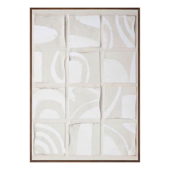 Unfold 1 Framed Print Multi-Color