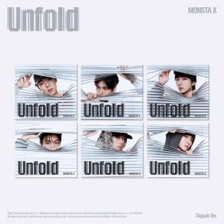 Monsta X - Unfold - Digipack Version - Music & Performance - CD