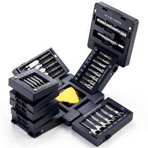 Unfold the All-in-One Home & Precision Toolkit 55 Pieces tools Screwdriver Set for iPhone, MacBook, Computer, Laptop, PC, Watch and Jewlry