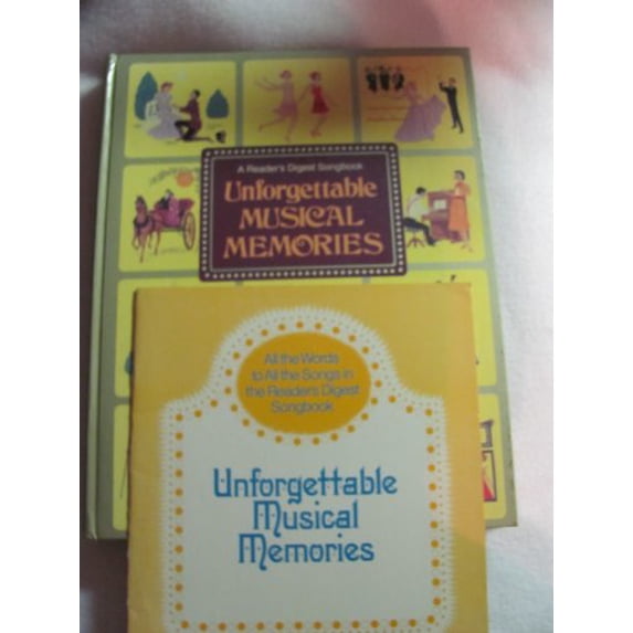 Pre-Owned Unforgettable Musical Memories (Reader's Digest Songbook) Paperback