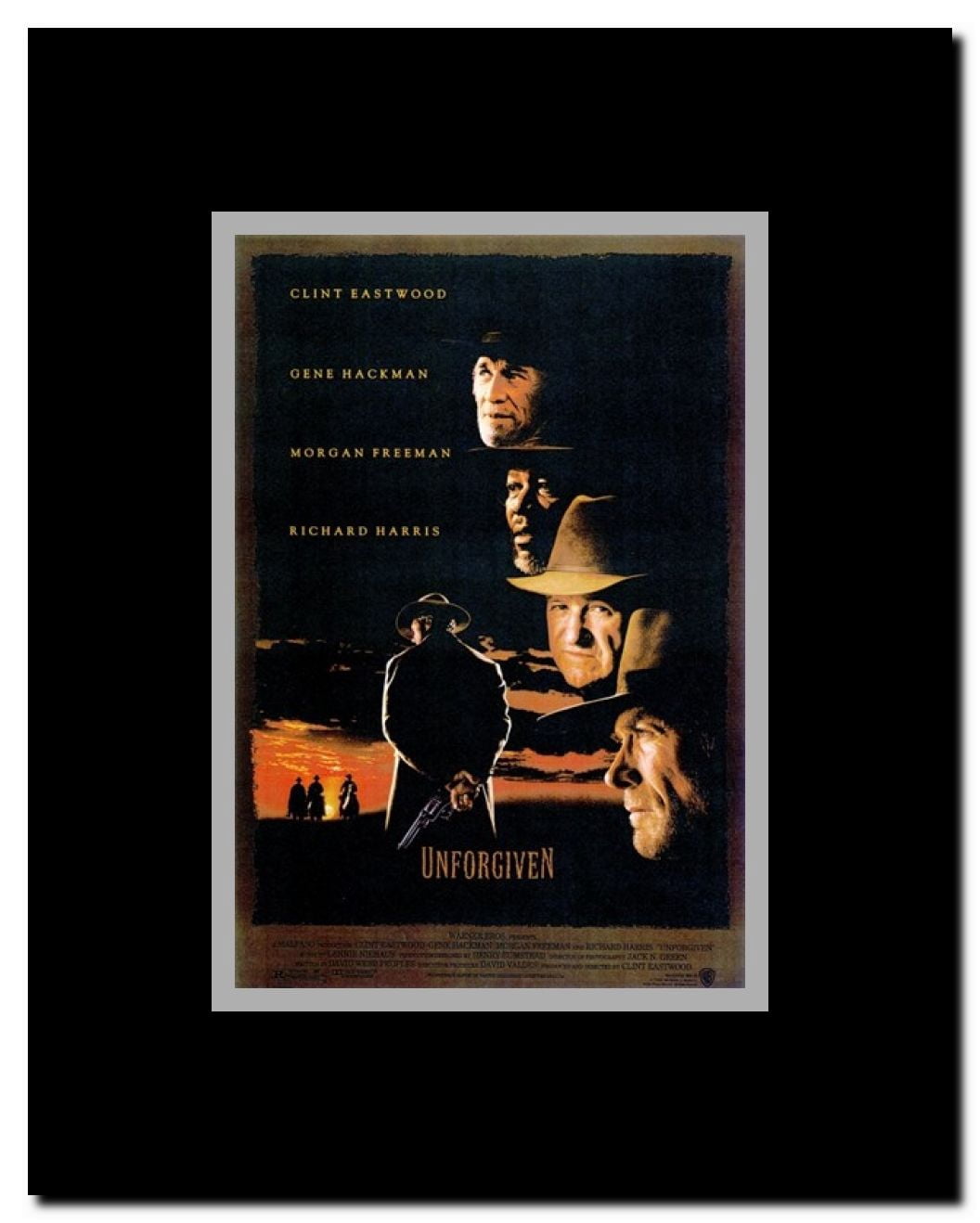 Unforgiven Framed Movie Poster