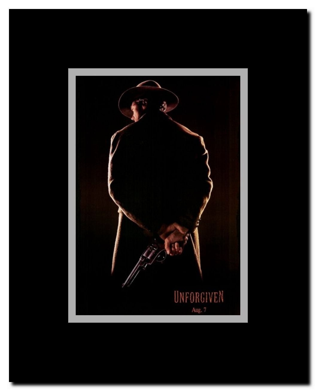 Unforgiven Framed Movie Poster