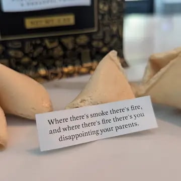 Unfortunate Cookies: Fortunate Cookies with a Dreadful Twist - 3 oz