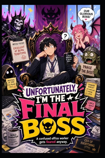 Unfortunately, I'm The Final Boss: A Laugh-Out-Loud Fantasy Comedy About an Office Worker Mistaken for an Evil Mastermin, (Paperback)