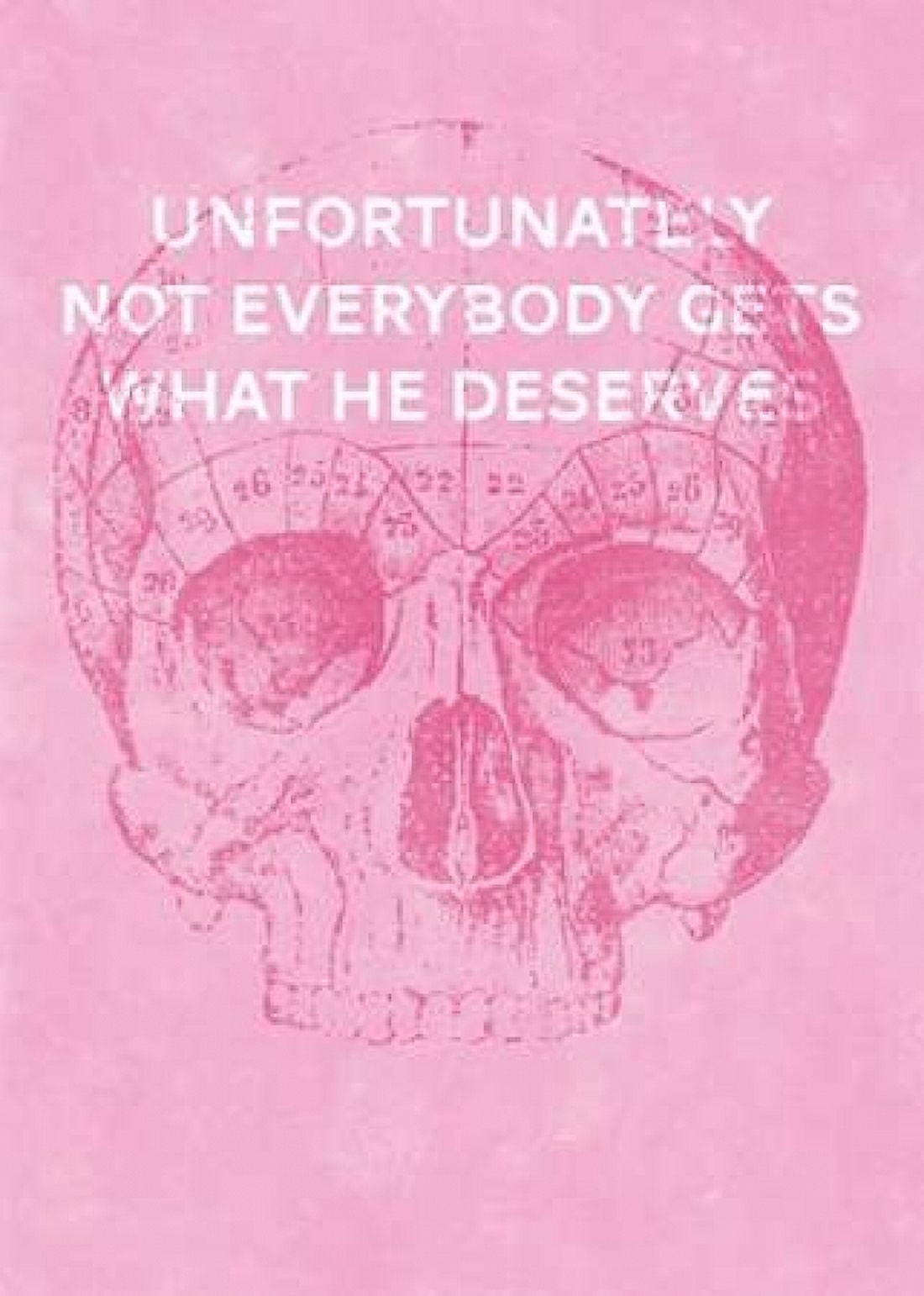 Unfortunately Not Everybody Gets What He Deserves Canvas Art - Hannes Beer (20 x 28)