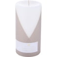 thumbnail image 1 of Unfragranced White By Northern Lights One 3X6 Inch Pillar Candle. Burns Approx. 100 Hrs., 1 of 1