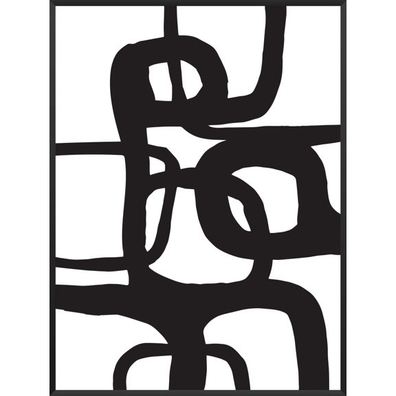 ( Unframed) Bold Strokes - Poster