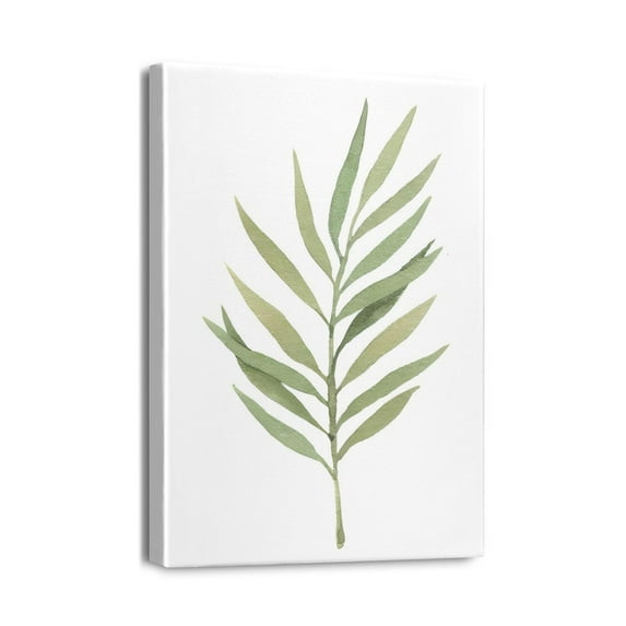Unframed Botanical Wall Art12x16 Boho Bathroom & Office Decor - Sage Green Prints