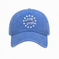 thumbnail image 1 of UngA 250 Anniversary USA Hat Embroidered American Bald Eagle Statue of Liberty & Liberty Bell 1776-2026 Commemorative Adjustable Baseball Cap for Men Women,One Size, 1 of 5