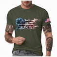 thumbnail image 1 of UngA 250 USA Shirt, American Flag Eagle Shirt Men's 1776 July Patriotic Graphic T Shirt 4th of July Tees USA Flag Short Sleeve Shirt (AG,L), 1 of 7