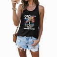 thumbnail image 1 of UngA 250th Anniversary Shirt 4th of July Tank Tops Women American Flag Top Independence Day Patriotic Tanks USA Flag Casual Sleeveless Shirts (Black,M), 1 of 8
